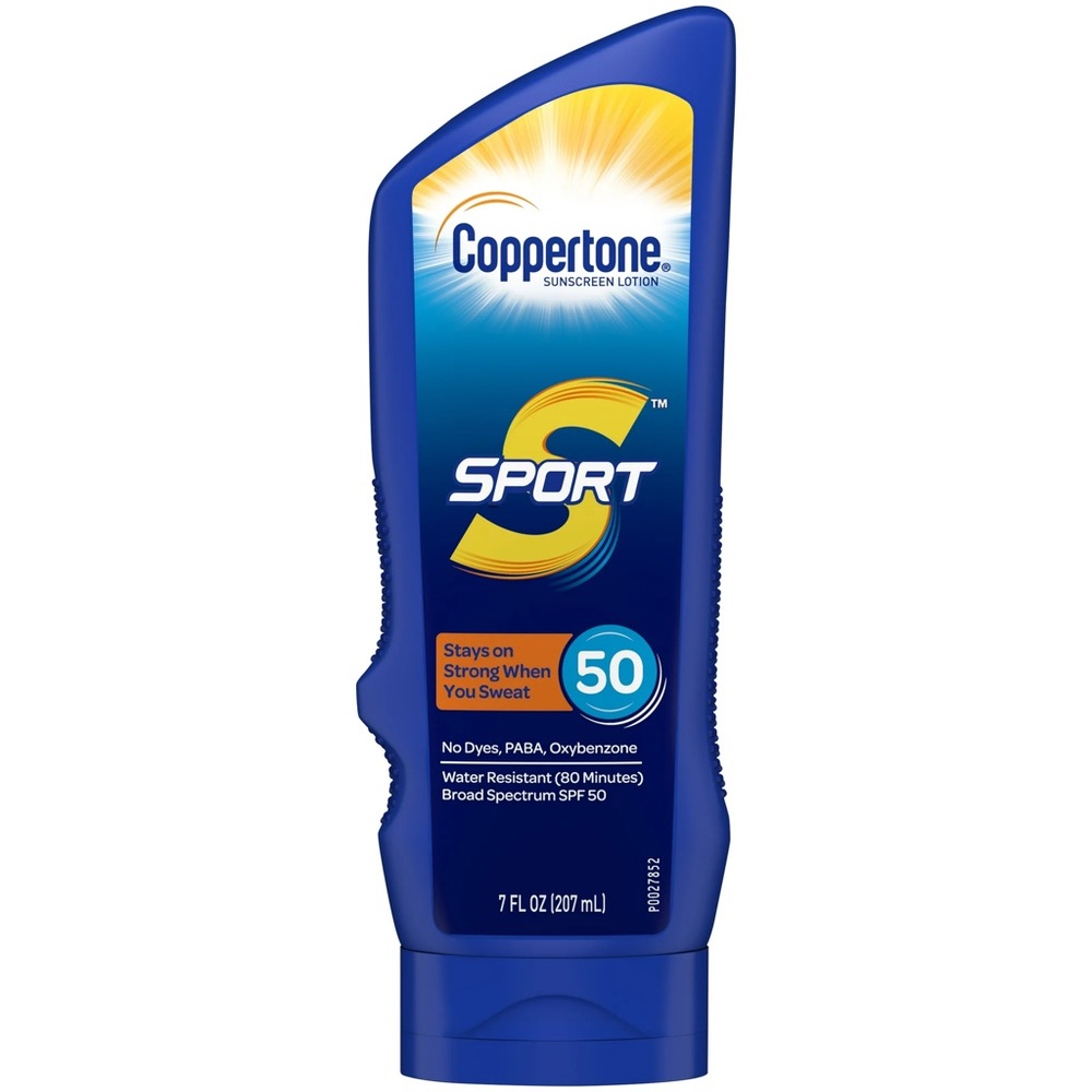 Coppertone SPORT Sunscreen Lotion Broad Spectrum, 7 OZ, SPF 50